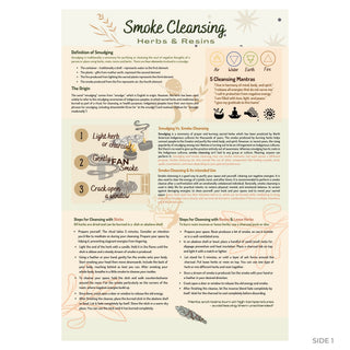 QuickStudy Guide 2.0 - Herbs & Cleansing (PDF File) from The Rock Space
