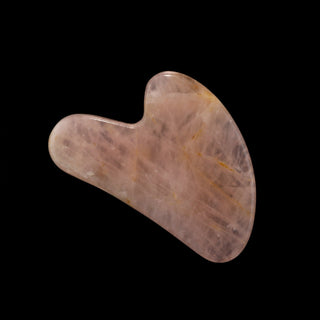 Rose Quartz Gua Sha Board Facial Tools    from Stonebridge Imports