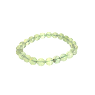 Prehnite Bead Bracelet 8mm from The Rock Space