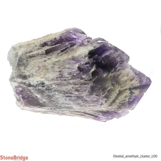 Amethyst Elestial Quartz Cluster U#30 - 8" from The Rock Space
