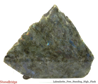 Labradorite Standing Slice Polished U#2 - 6 1/2"    from The Rock Space