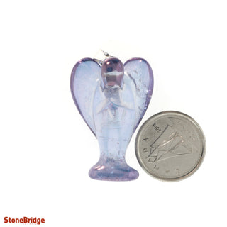 Lavender Aura Angel Pendant from The Rock Space