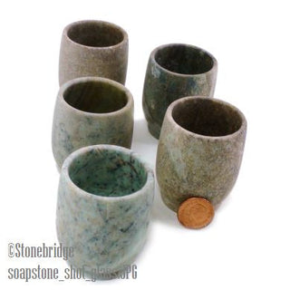 Soapstone Shot Glass    from The Rock Space