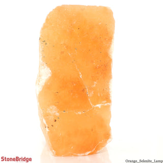 Selenite Orange Lamp - 8" from The Rock Space