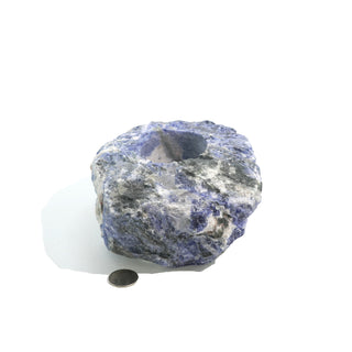 Sodalite Rough Candle Holder    from The Rock Space