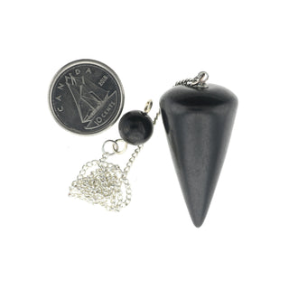 Shungite Rounded Pendulum    from The Rock Space