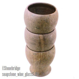 Soapstone Cup Wine Cup    from The Rock Space