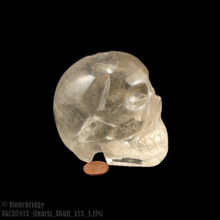 Clear Quartz Skull U#13    from The Rock Space