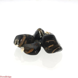 Black Onyx Tumbled Pendants - 5 Pack    from The Rock Space