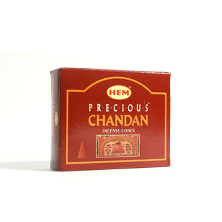 Chandan Hem Incense Cones - 10 Pack    from Stonebridge Imports