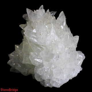 White Calcite Cluster #0