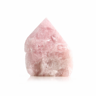 Rose Quartz Cut Base, Polished Point Tower #6    from The Rock Space