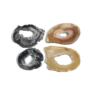 Agate Geode Slices - 4 Pack    from The Rock Space