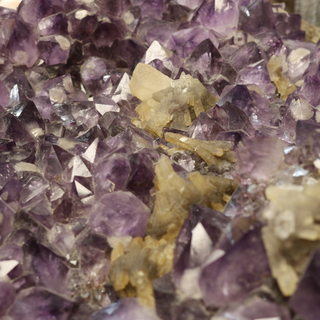 Athena Amethyst Geode Cluster Table - Polished Edge U#4 from The Rock Space