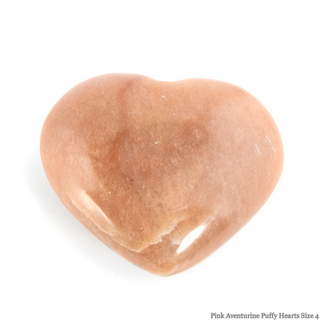 Pink Aventurine Heart #4 - 1 3/4" to 2 3/4"    from The Rock Space