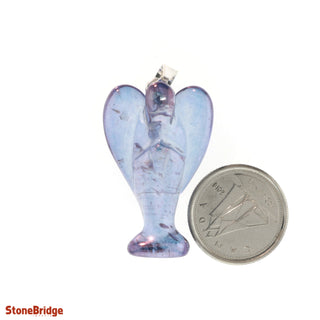 Lavender Aura Angel Pendant    from The Rock Space