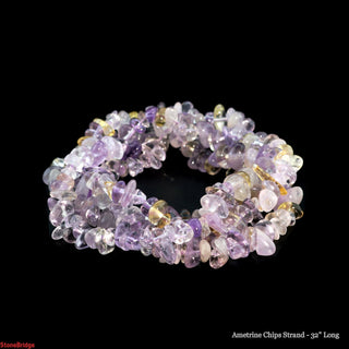 Ametrine Chip Strands - 5mm to 8mm    from The Rock Space