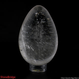 Clear Quartz Egg #2 - 60g to 99g    from Stonebridge Imports