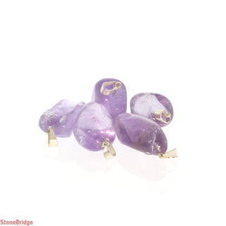 Amethyst Tumbled Pendants - 5 Pack    from The Rock Space