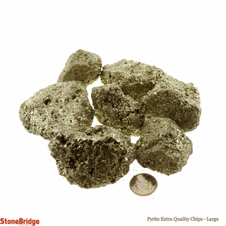 Pyrite A Chips Peru - Large from The Rock Space