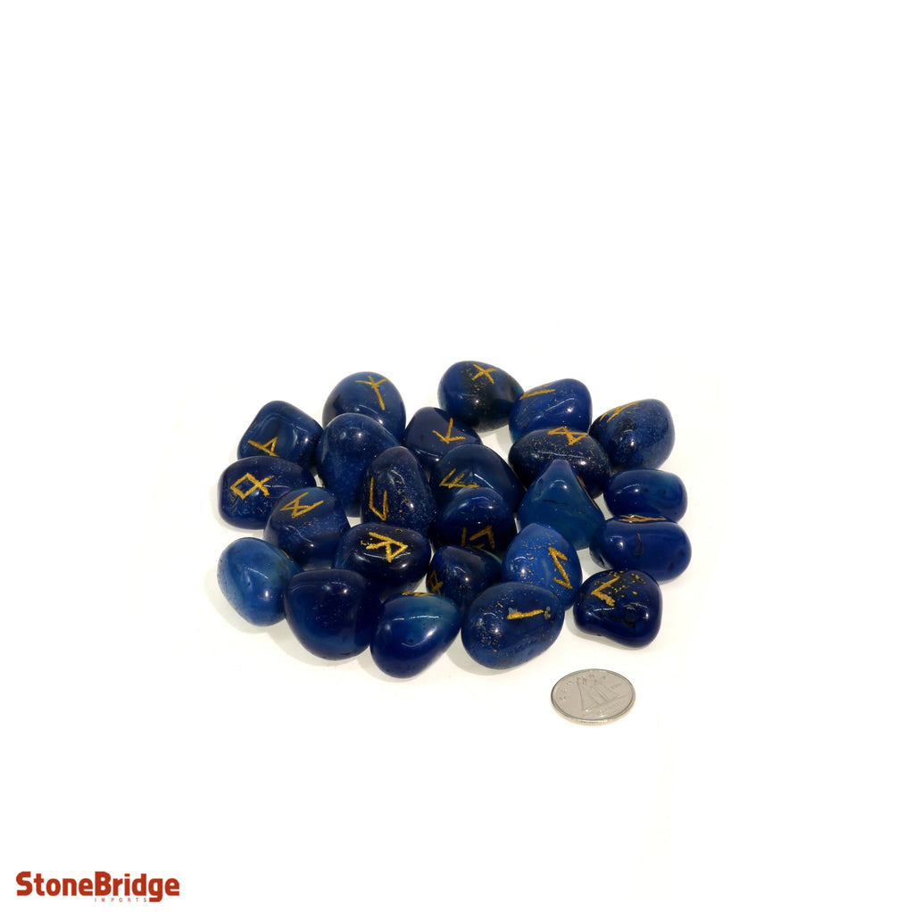 Blue Onyx Runes Set – The Rock Space