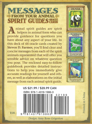 Messages from Your Animal Spirit - DECK    from The Rock Space