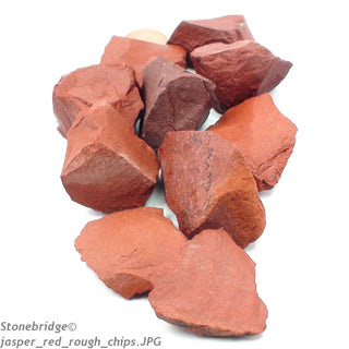 Red Jasper Chips - Medium    from The Rock Space