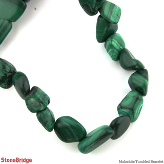 Malachite Tumbled SM Bracelet from The Rock Space