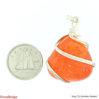 Carnelian Tumbled Necklace    from The Rock Space