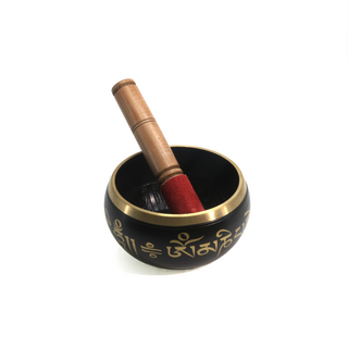 Black Brass 5" Singing Bowl    from The Rock Space