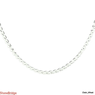 Sterling Silver Chain "Wheat Style" 035 - 20" Long    from The Rock Space