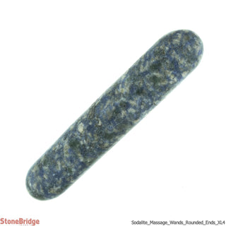 Sodalite Rounded Massage Wand - Extra Large #2 - 3 3/4" to 5 1/4"    from The Rock Space