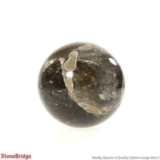 Smoky Quartz A Sphere - Large #7 - 3 1/2"    from The Rock Space