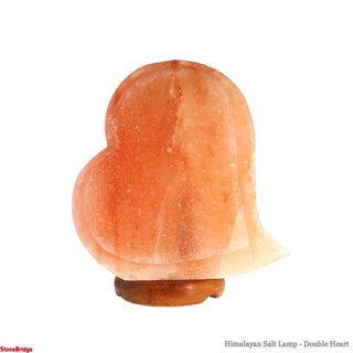 Himalayan Salt Lamp - Double Heart    from The Rock Space