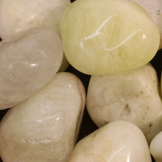 Sulfur Quartz Tumbled Stones    from The Rock Space