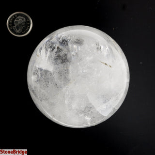 Clear Quartz A Sphere - Small #3 - 2 1/4"    from The Rock Space