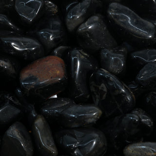 Black Onyx Tumbled Stones - Brazil