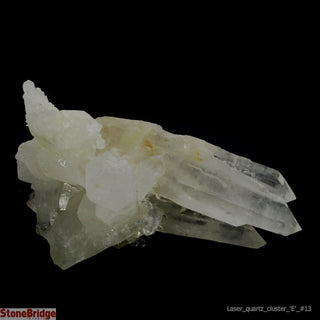 Laser Quartz Cluster U#13 - 5lb - 9" x 7" from The Rock Space