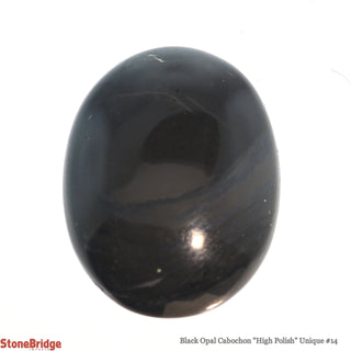 Black Opal Cabochon  Polish U#14    from The Rock Space