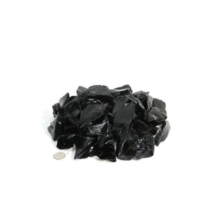 Obsidian Black Chips - 1kg    from The Rock Space