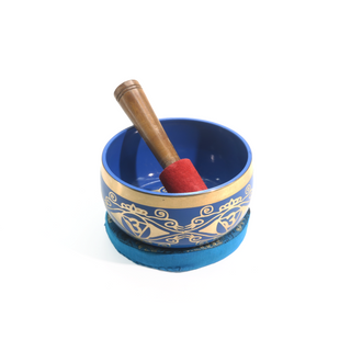 Brass Chakra 4" Singing Bowl    from Stonebridge Imports