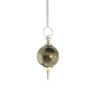 Ball & Point - Pyrite Pendulum from The Rock Space