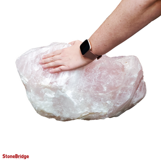 Rose Quartz Boulder U#12 - 148lbs    from The Rock Space