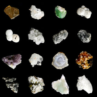 Zeolite Cluster Flat - 24 Pieces from The Rock Space