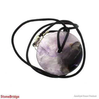 Amethyst Donut Necklace 34cm Wide    from The Rock Space