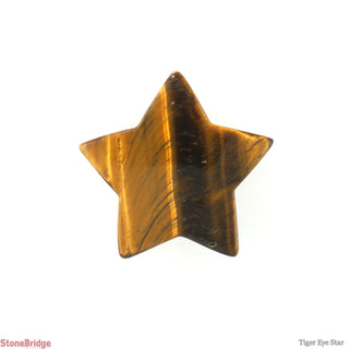 Tiger Eye Polished Stars    from The Rock Space