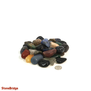 Mixed Tumbled Stones (CONTAINS DYED AGATE) from The Rock Space