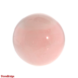 Rose Quartz A Sphere - Large #4 - 3 1/4"    from The Rock Space