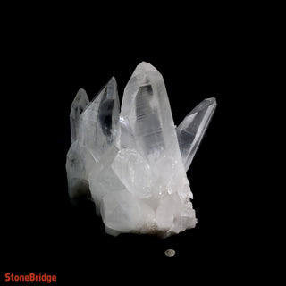 Lemurian Quartz Cluster U#1 - Super Clear - 35lb - 13" from The Rock Space