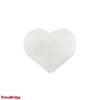 Selenite Heart #12 from The Rock Space